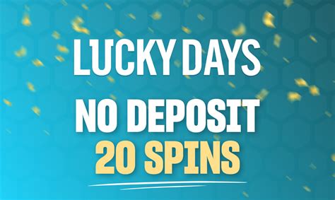 lucky days no deposit bonus